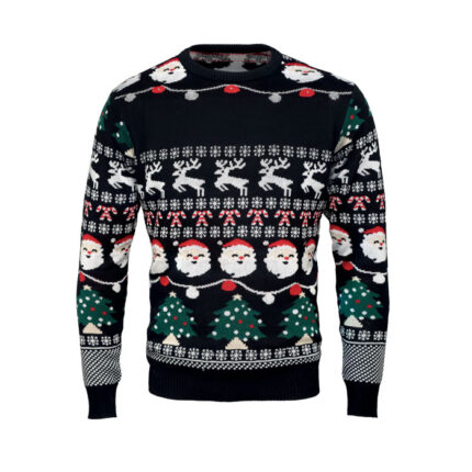 Vianočný sveter s LED diódou, L/XL