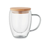 Dvojstenný sklenený hrnček 250 ml