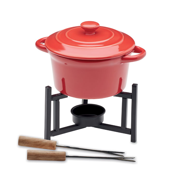 Keramická súprava na fondue