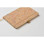 Farebný korkový zápisník A5