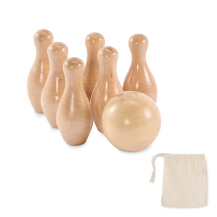 Mini borovicová bowlingová súprava