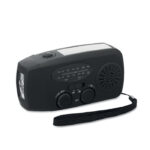 Prenosné rádio s LED baterkou
