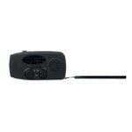 Prenosné rádio s LED baterkou