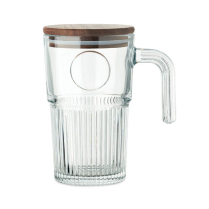 Sklo ako hrnček 450 ml