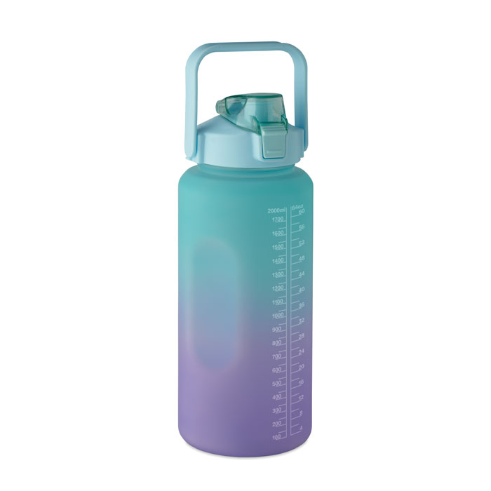 Fľaša na vodu, RPET 2000 ml