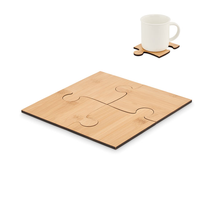 Sada 4 podložiek pod puzzle