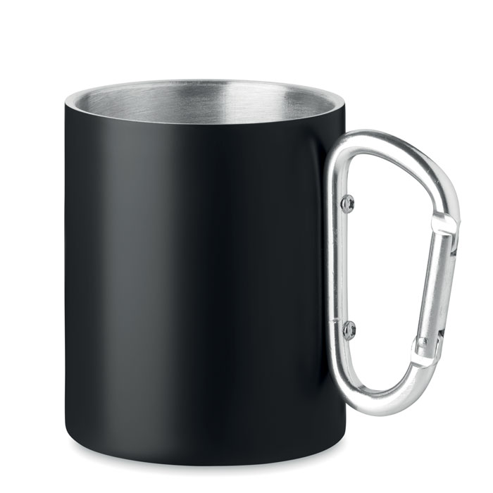 Dvojstenný kovový hrnček 300 ml