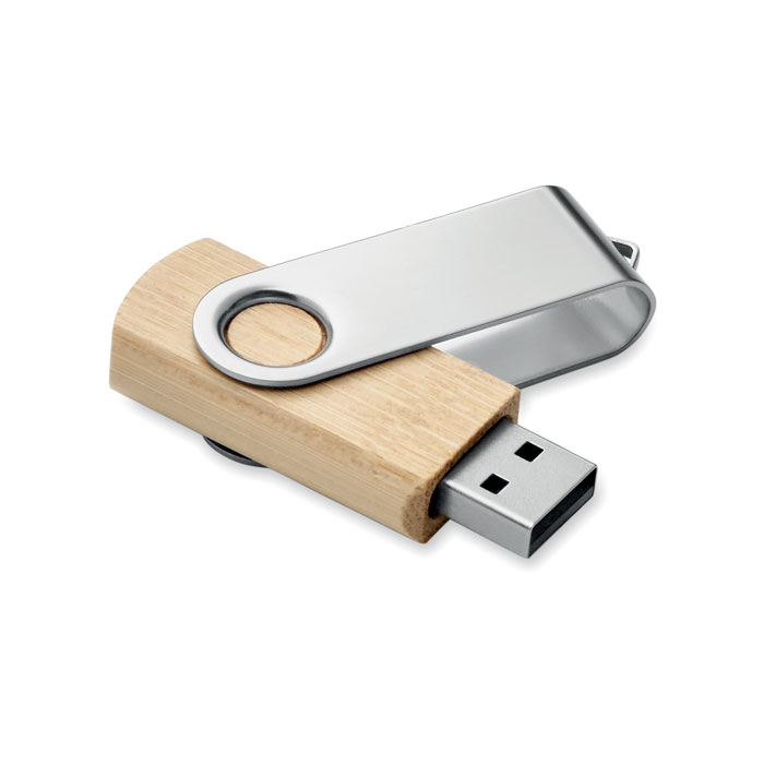 Bamboo. USB flash disk 16 GB