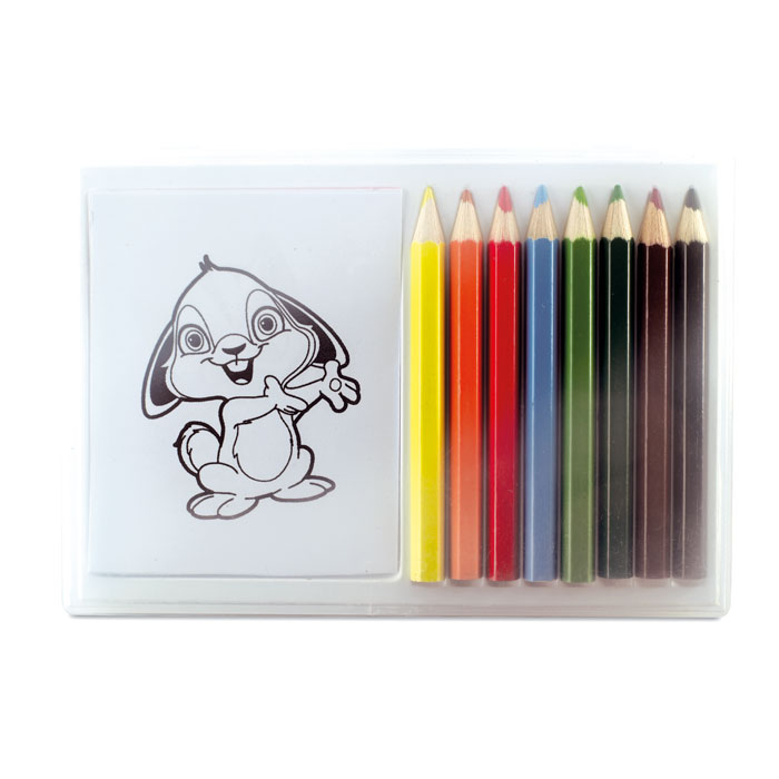 Sada drevených pasteliek
