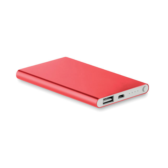 Hliníková power banka 4000 Mah