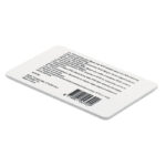 Karta s blokovaním RFID