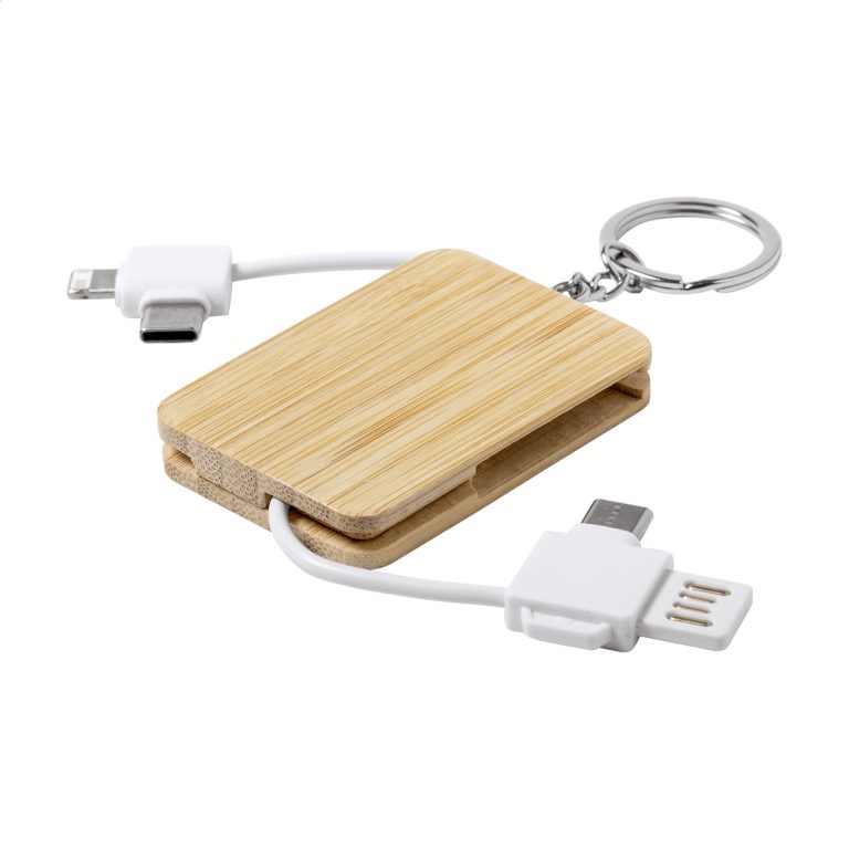 Prívesok Na Kľúče S Usb Nabíjacím Káblom
