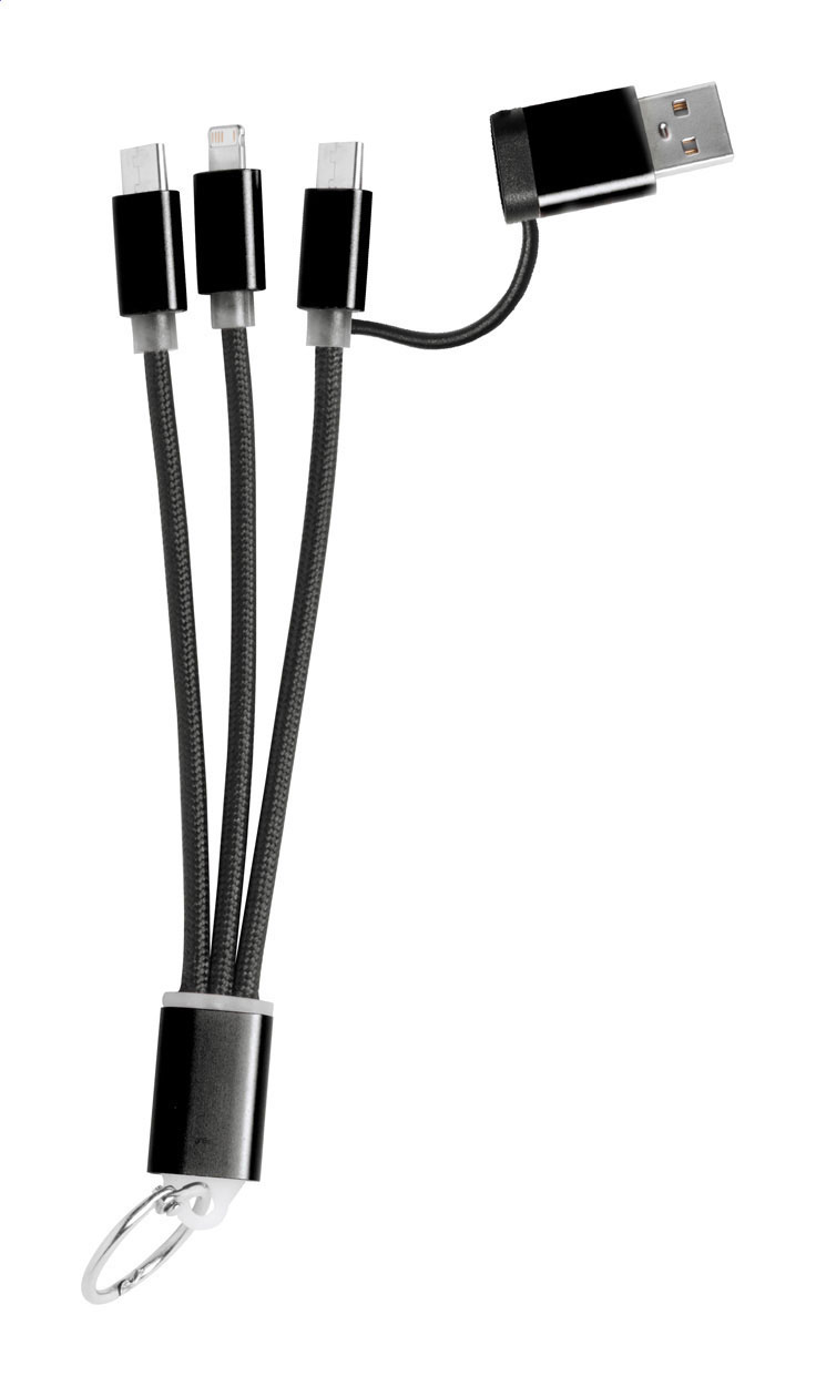 Usb Nabíjací Kábel Na Kľúčenke