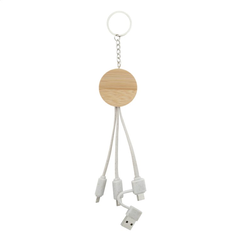 Prívesok Na Kľúče S Usb Nabíjacími Káblami